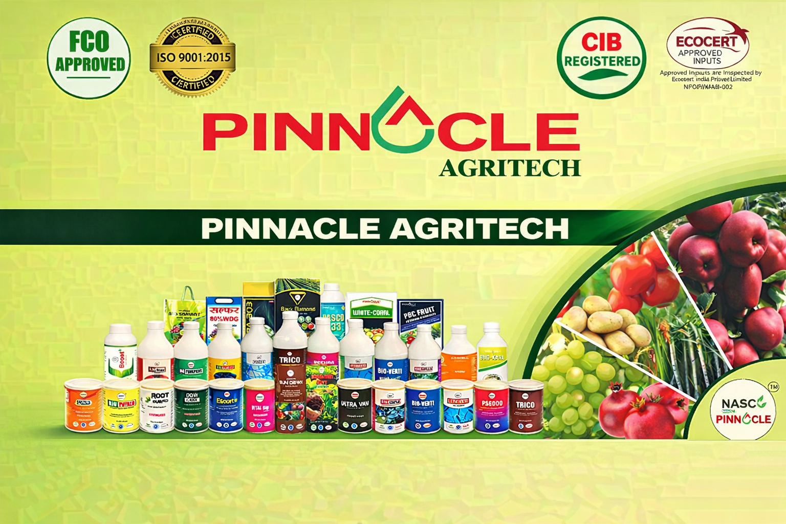 Pinnacle Agritech Products